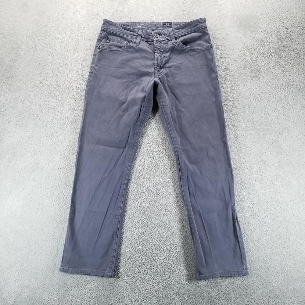 AG Jeans Mens 31x34 Blue The Graduate‎ Tailored Mid Rise Stretch